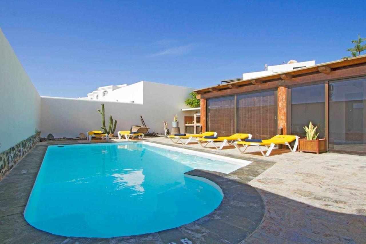 V Princesa Piscina Con Piscina Climatizada Y Bbq プエルト・デル・カルメン エクステリア 写真